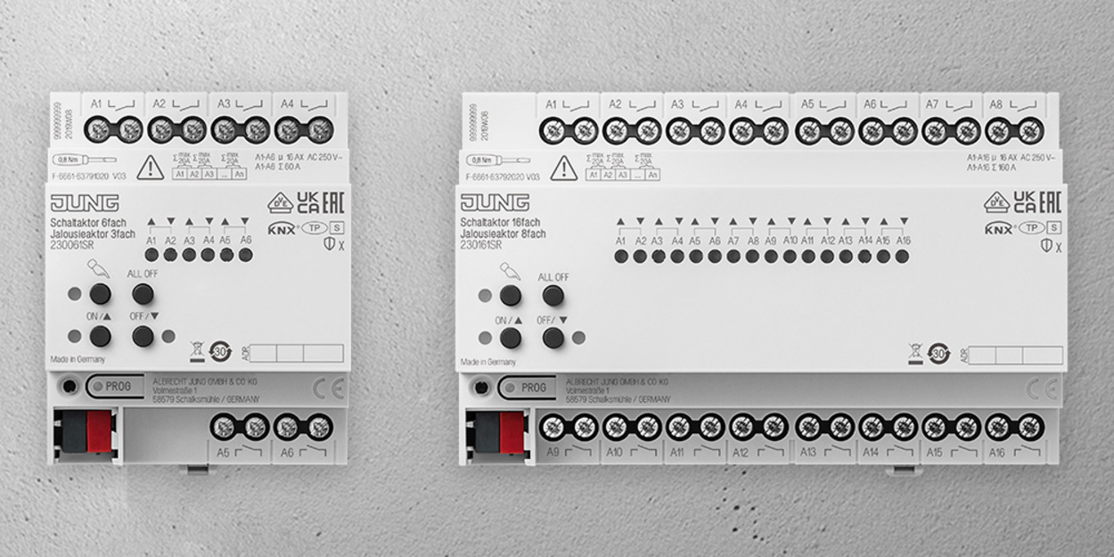 KNX Schalt- und Jalousieaktoren bei Haus- u. Gebäudetechnik Theuermeister in Zeitz